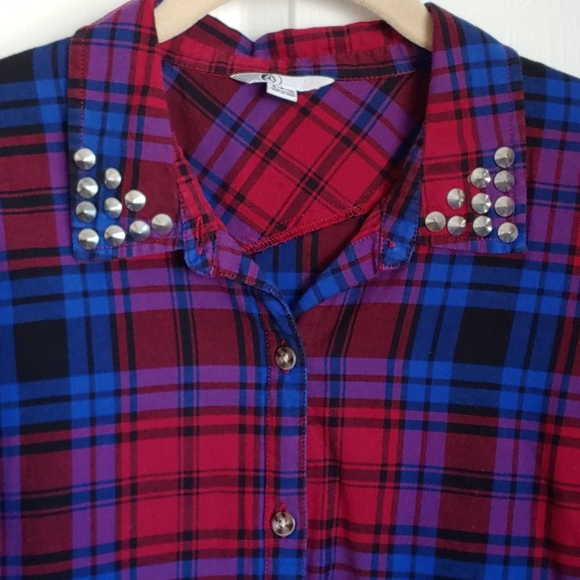 Volcom Plaid button down - Picture 3 of 4